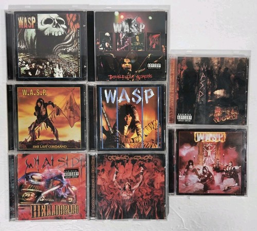 8 cd lot headless - w.a.s.p.,