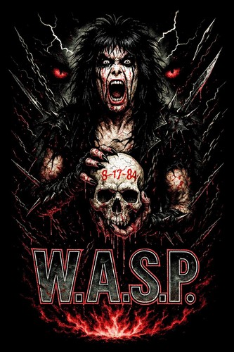 Sew on patch - w.a.s.p.,