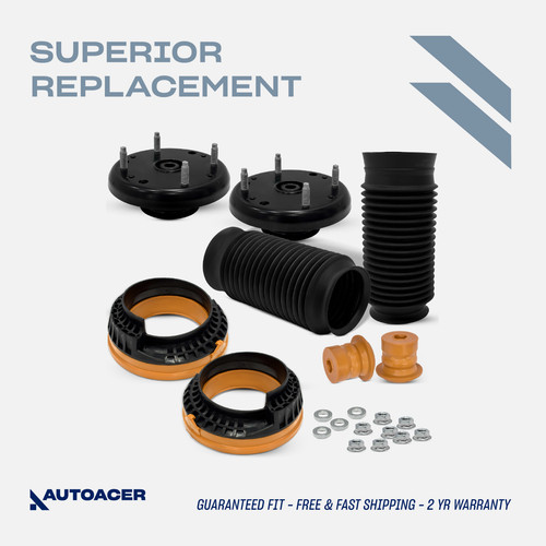 Autoacer 10p front strut top - 10p,