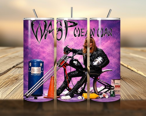Mean man tumbler - w.a.s.p,